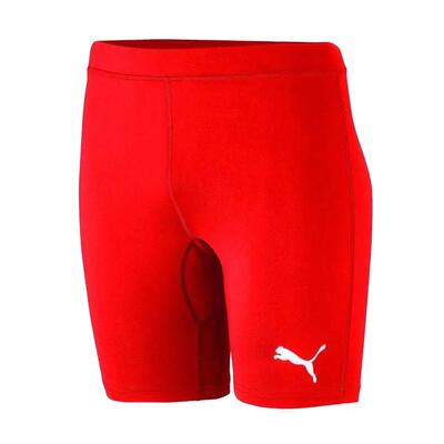 Heren liga thermoactive base layer shorts (wit)