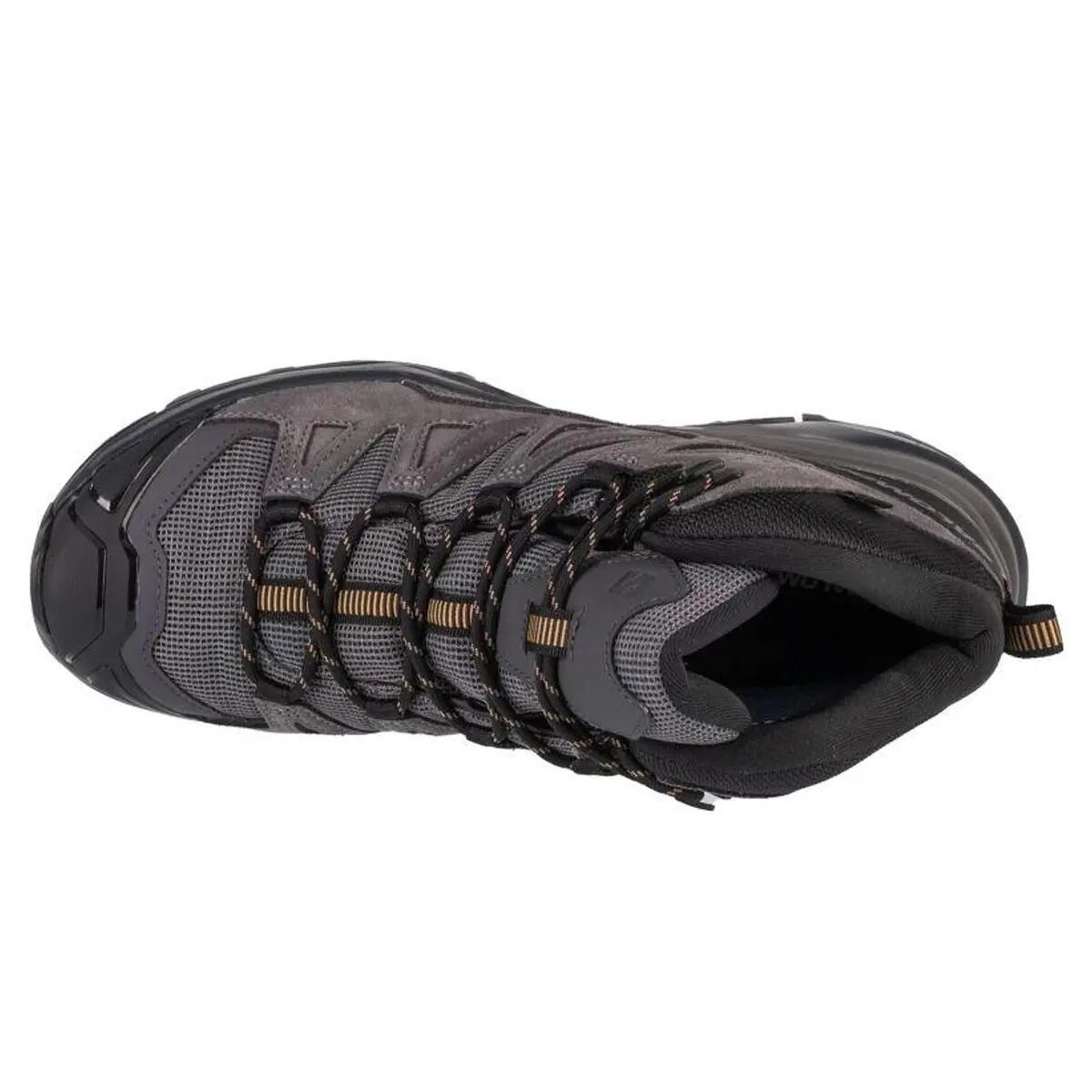 X Ultra 360 GTX suède wandelschoenen voor heren, halfhoog model (Grijs) 4/5