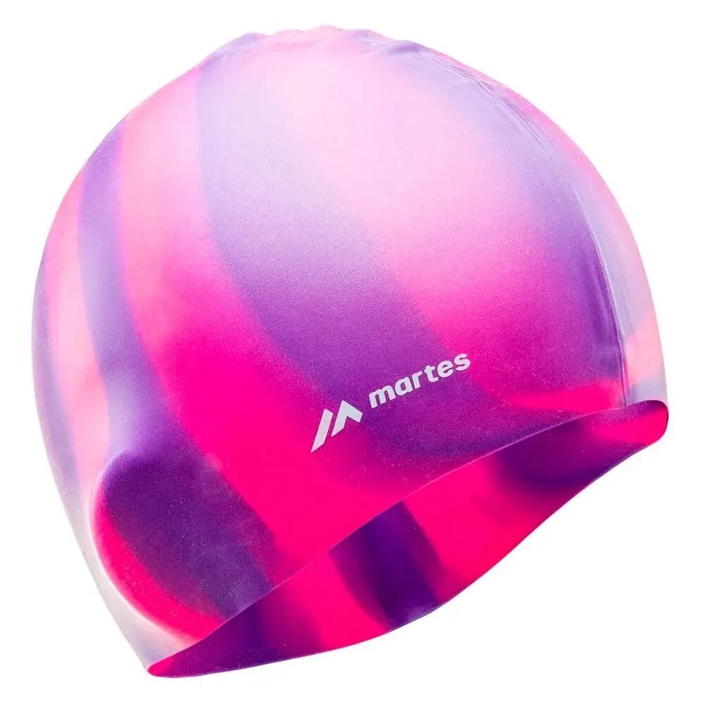 Cuffia Da Nuoto Adulto Unisex Martes Multisili Rosa Violetto 2/3