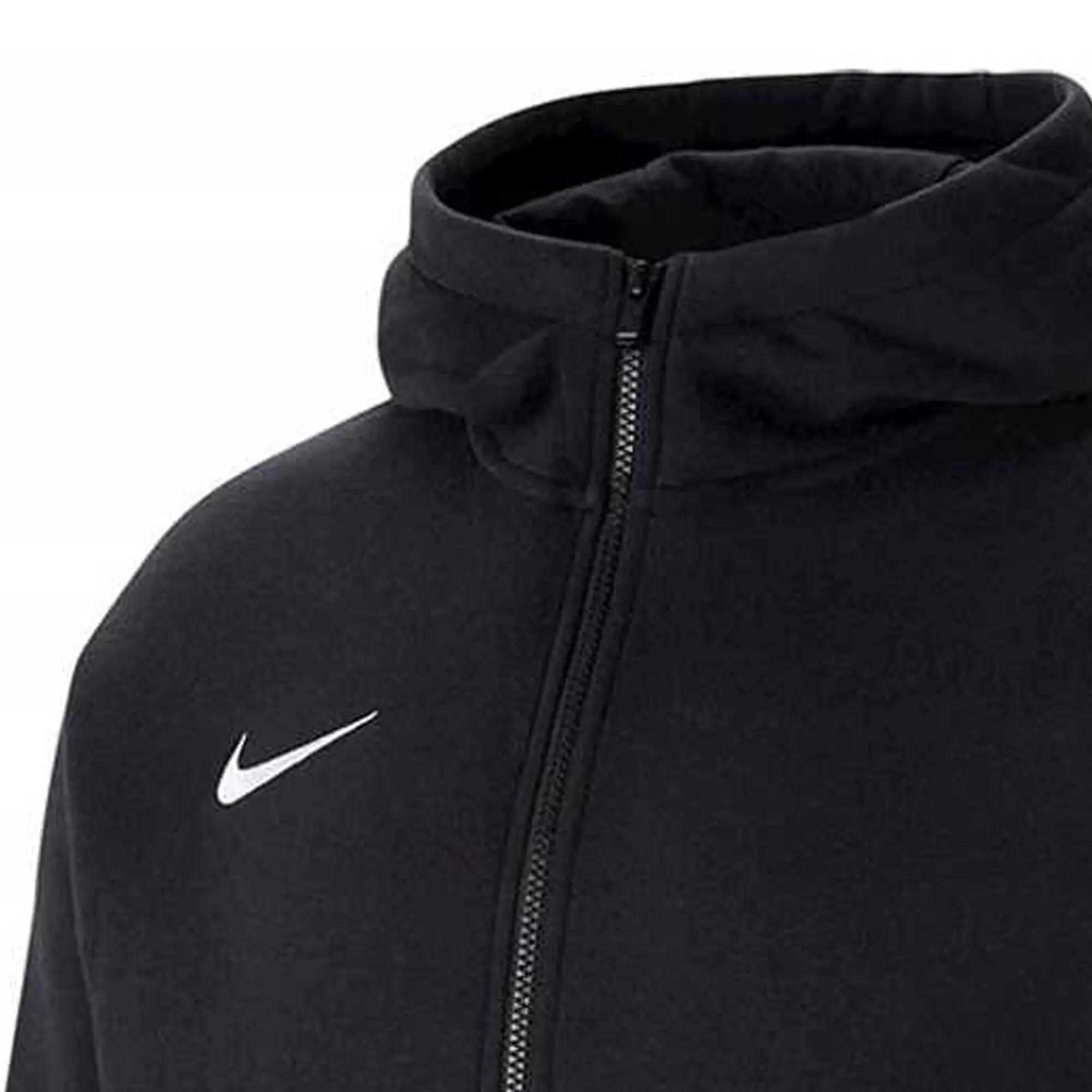 Felpa Con Cappuccio E Zip Intera Bambini Nike Park 20 Nero 4/4
