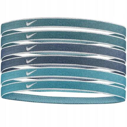 Bandeau Sport Motif/style Swoosh (Bleu)