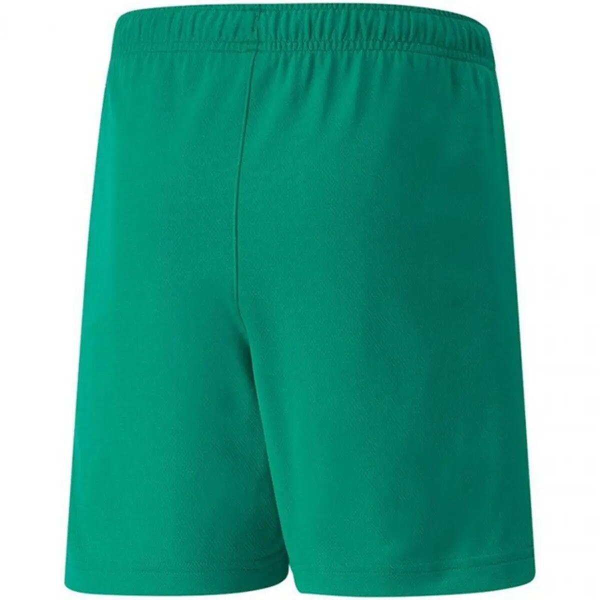Pantaloncini Bambini Puma TeamRise Verde 2/4
