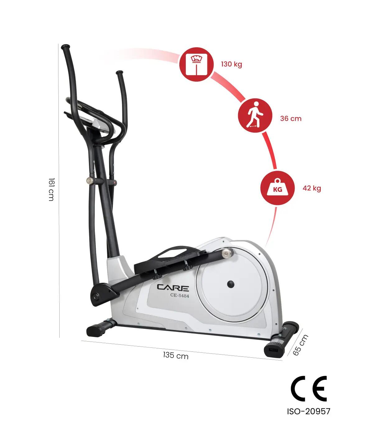 Crosstrainer CE 5484 - verbonden ergometer 2/11