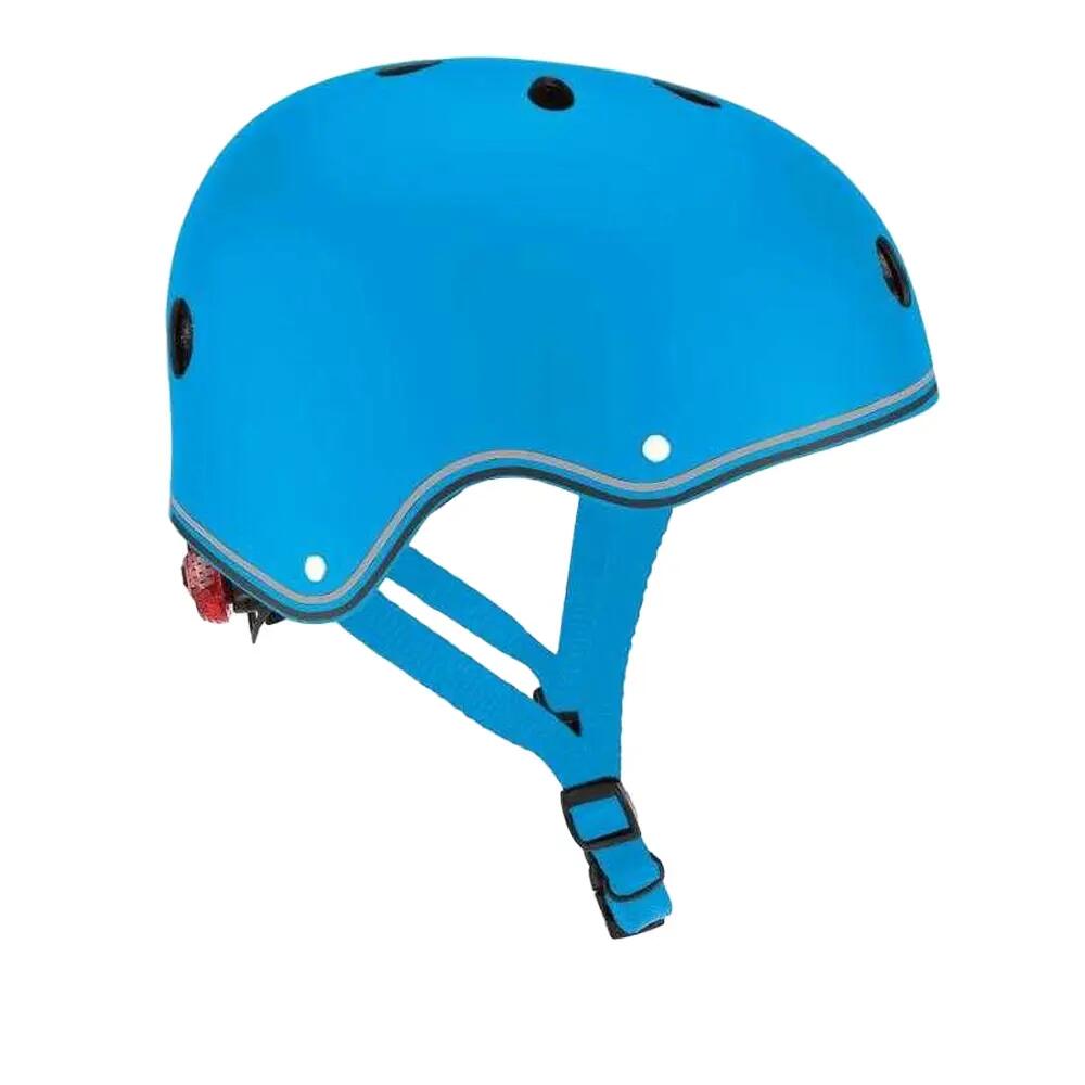 LEDFahrradhelm für Kinder Hellblau 5/6