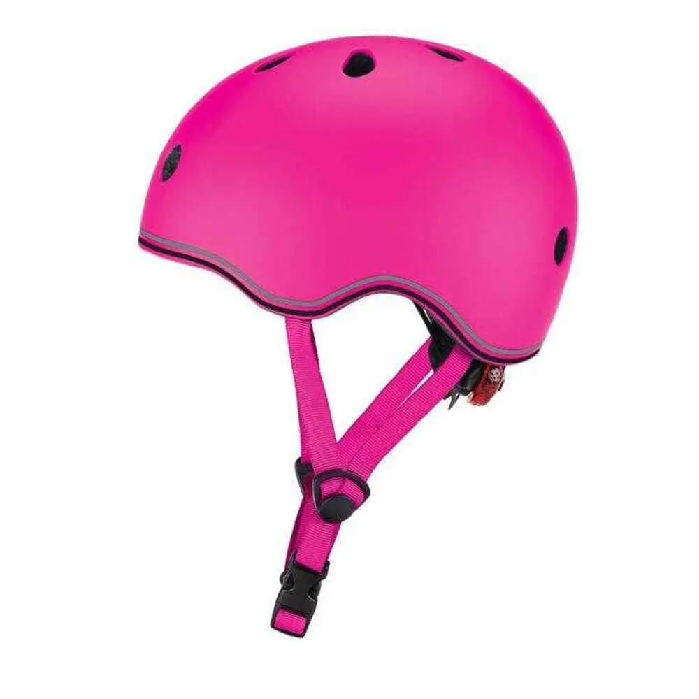 Casque De Vélo Enfant (Rose Vif) 3/4