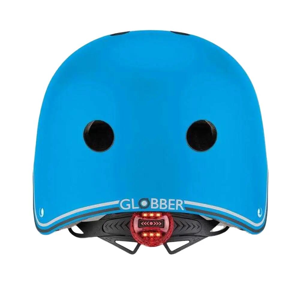 LEDFahrradhelm für Kinder Hellblau 2/6
