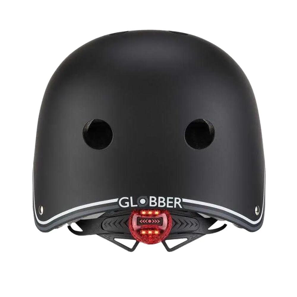 Bambini LED Casco Da Ciclismo Globber Nero 2/6