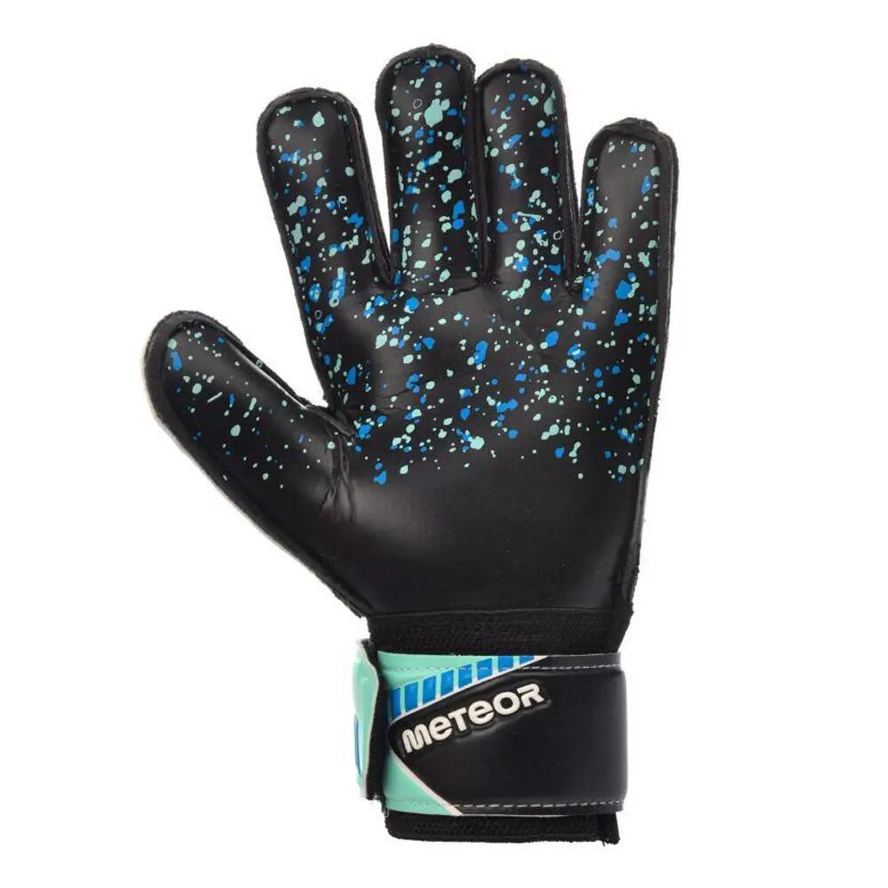 Guantes de Portero Defense Diseño Logotipo para Niños/Niñas Negro, Verde 2/6