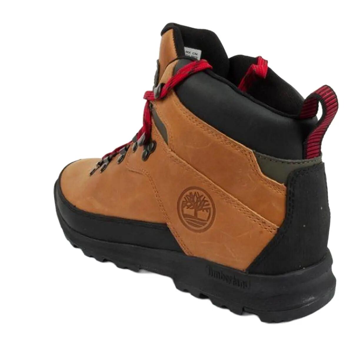 Scarpe Da Trekking PelleUomo Timberland World Hiker Marrone 2/5