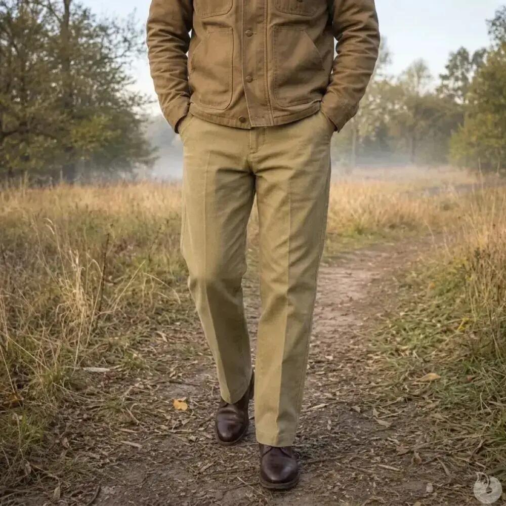Pantalon Walker & Hawkes Yorkley Moleskin beige 5/5