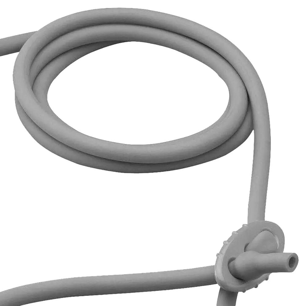 Banda de Resistencia para Fitness Diseño Ajustable de Goma Negro, Gris Talla 6/6