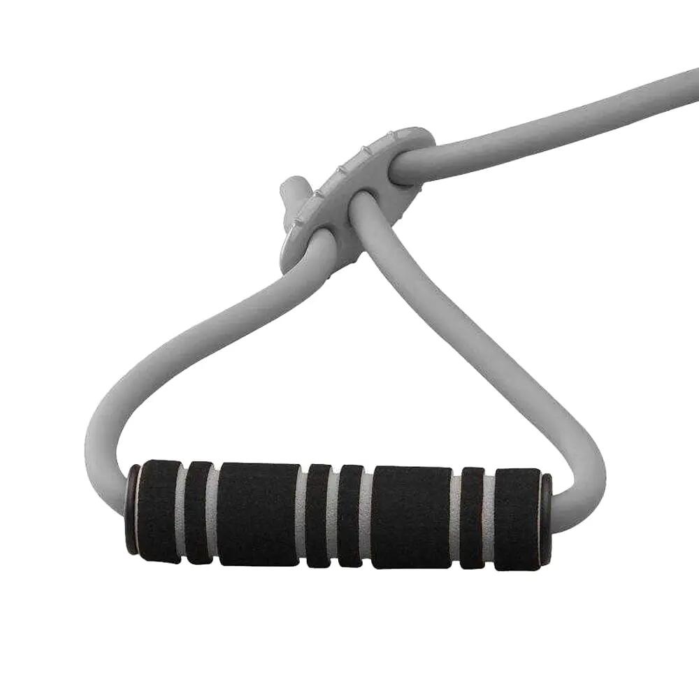 Banda de Resistencia para Fitness Diseño Ajustable de Goma Negro, Gris Talla 5/6