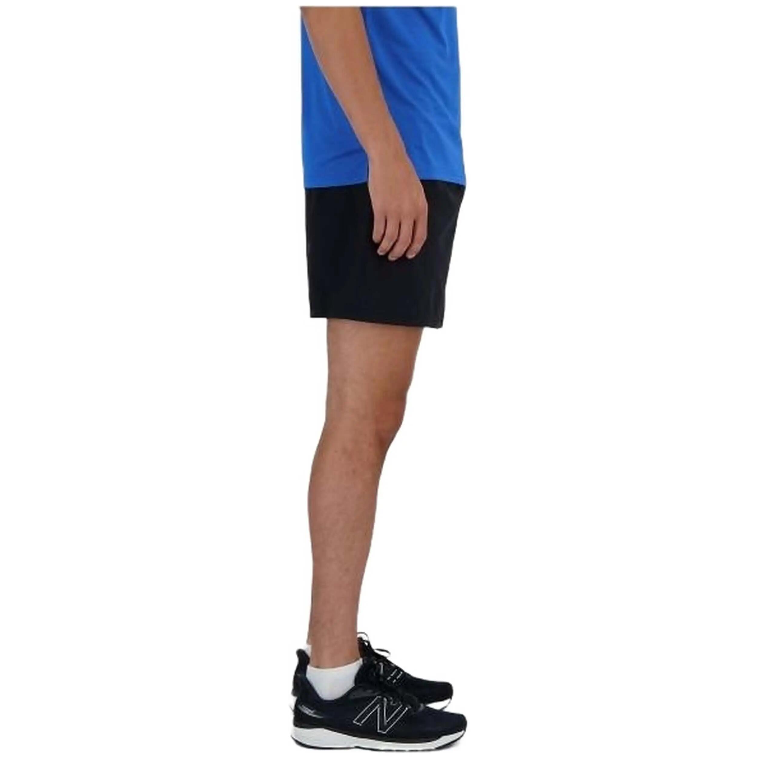 1282 Pantaloncini sportivi essenziali unisex da 5 pollici - NB DRY - Nero 3/6