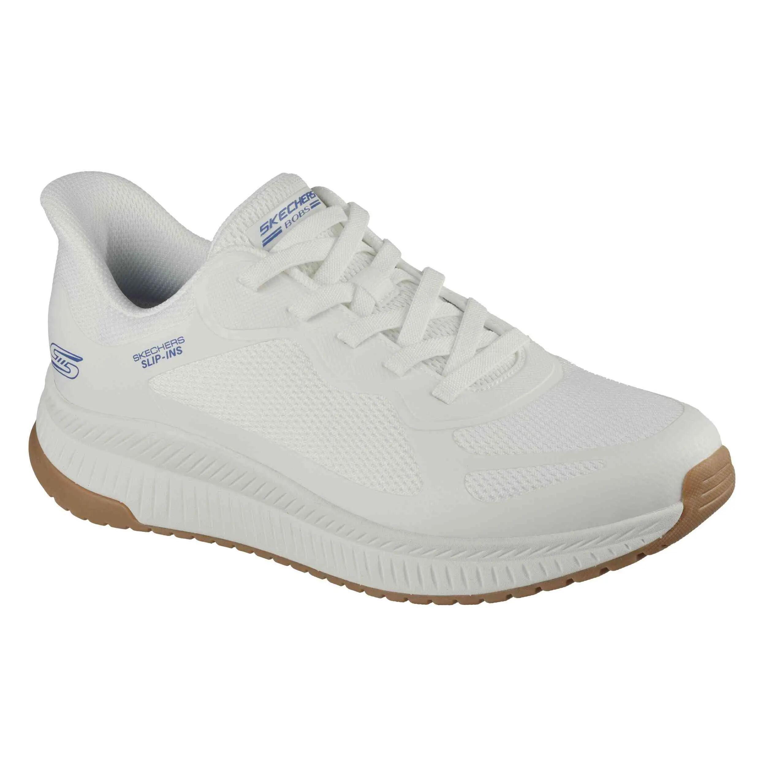 Zapatillas Skechers Hombre BOBS Squad 4 Blanco 5/5