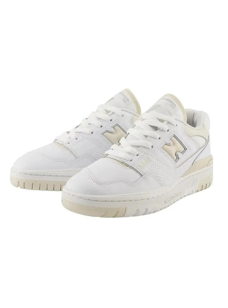 Sneakers uomo New Balance 550 Bianche 2/5