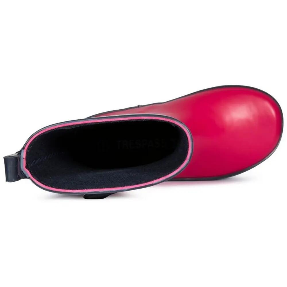 Stivali Di Gomma Bambini Trespass Trumpet Pink Lady 6/7