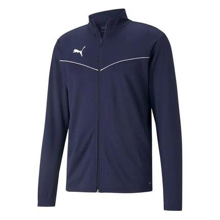 Sweat-Shirt Puma Teamrise Training Poly Jacket Bleu Adulte