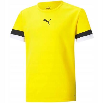 T-shirt da calcio junior puma arancione