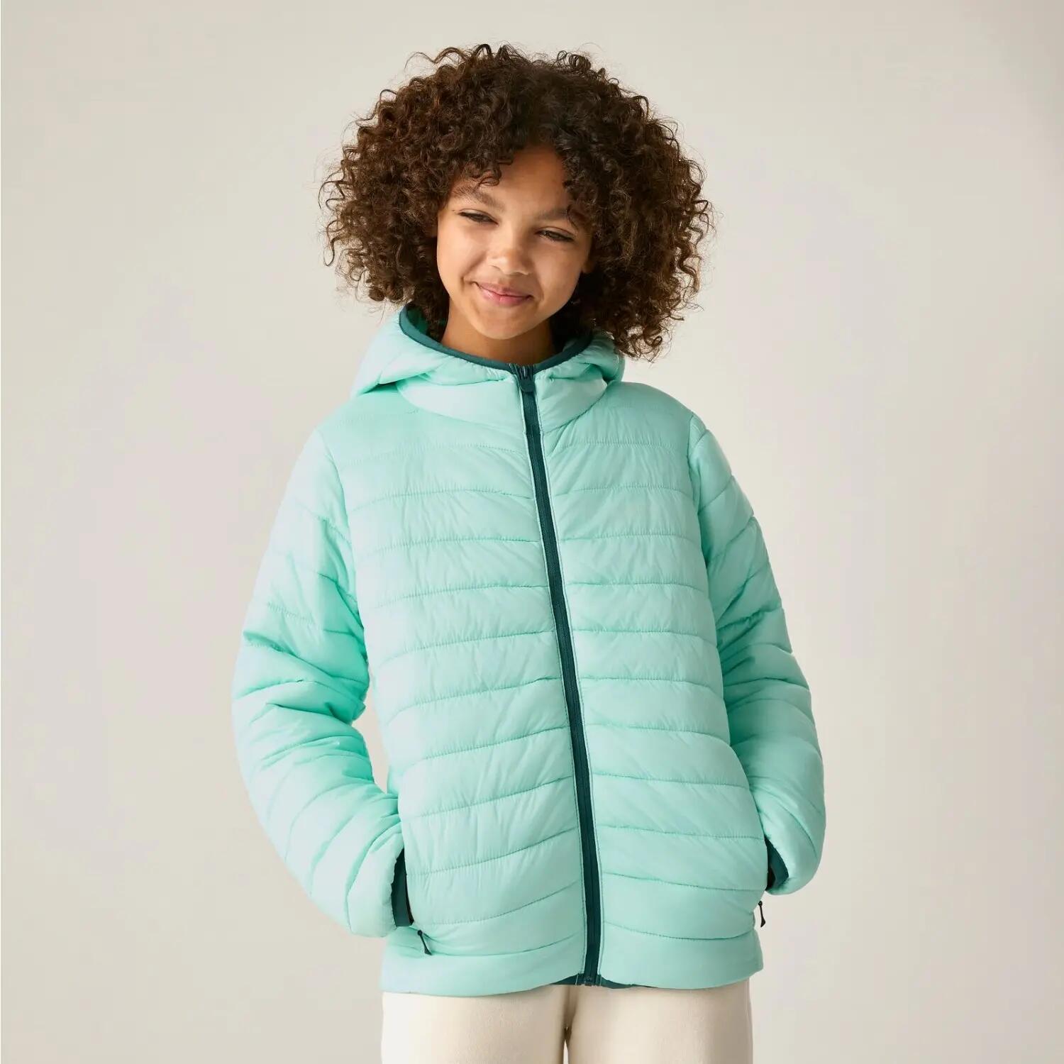 Regatta Marizion Baffle-Jacke mit Kapuze für Kinder 2/8