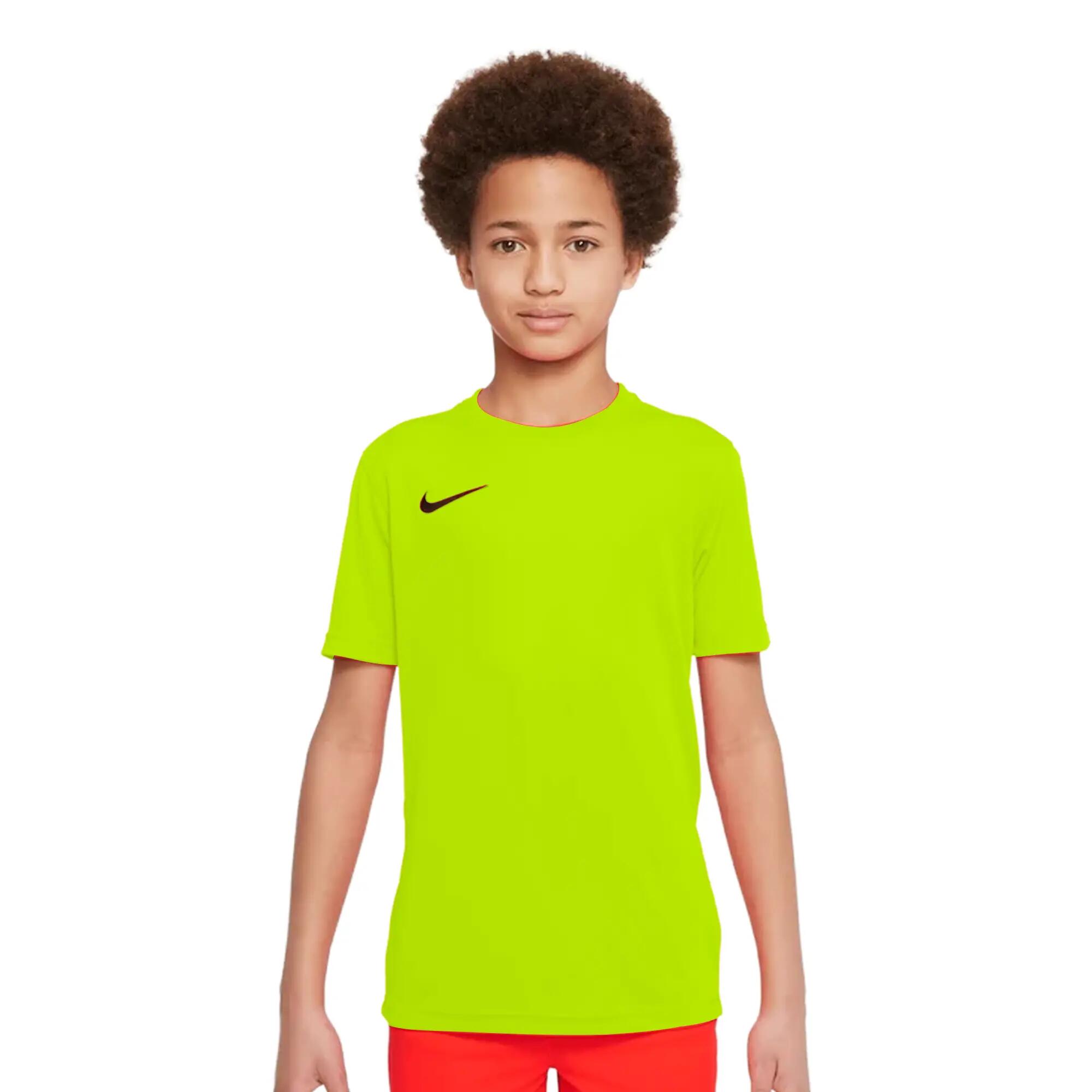 Camisola Dry Park VII para crianças e jovens (Verde limão) 4/4