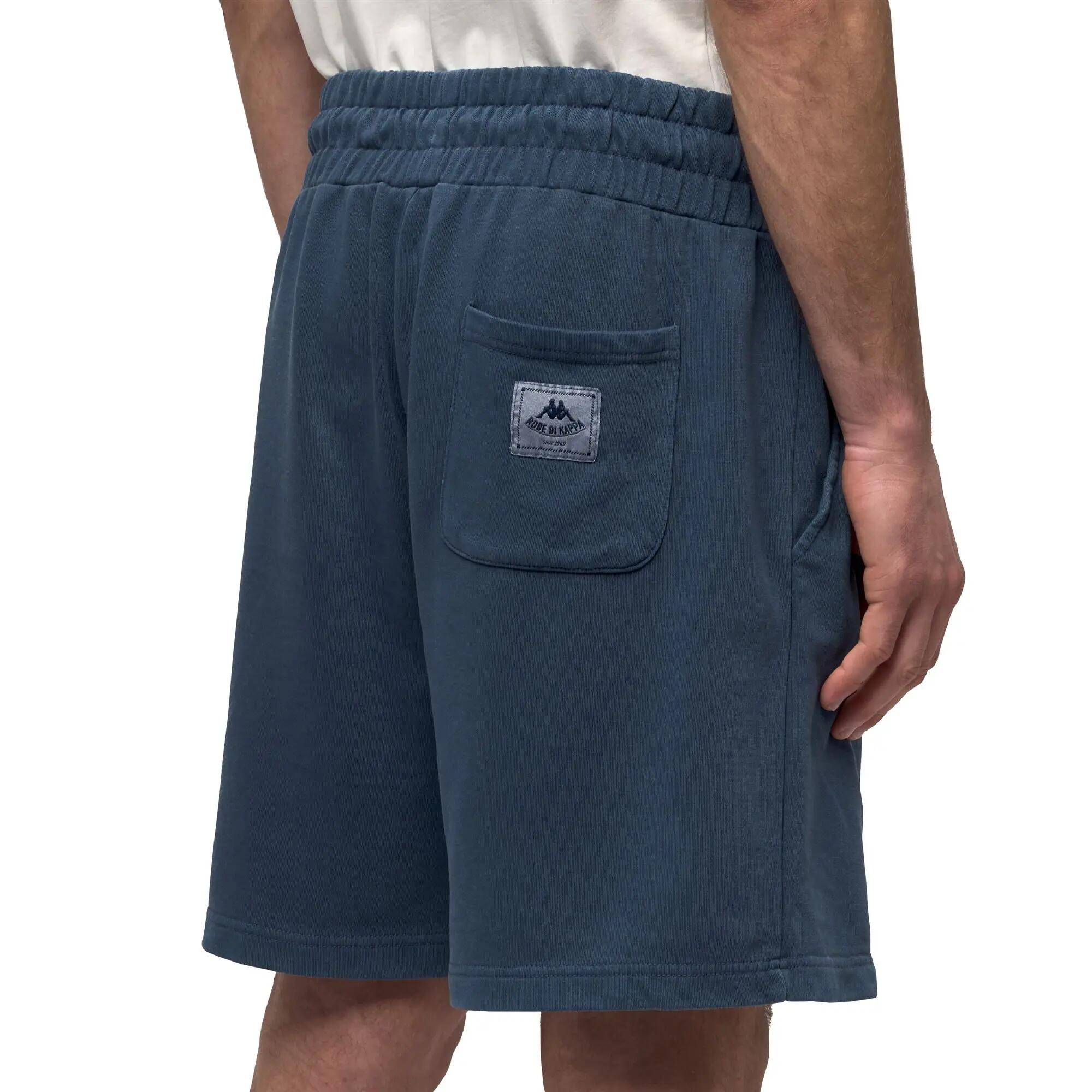 Pantaloncini sportivi da uomo in cotone blu da casual 5/6