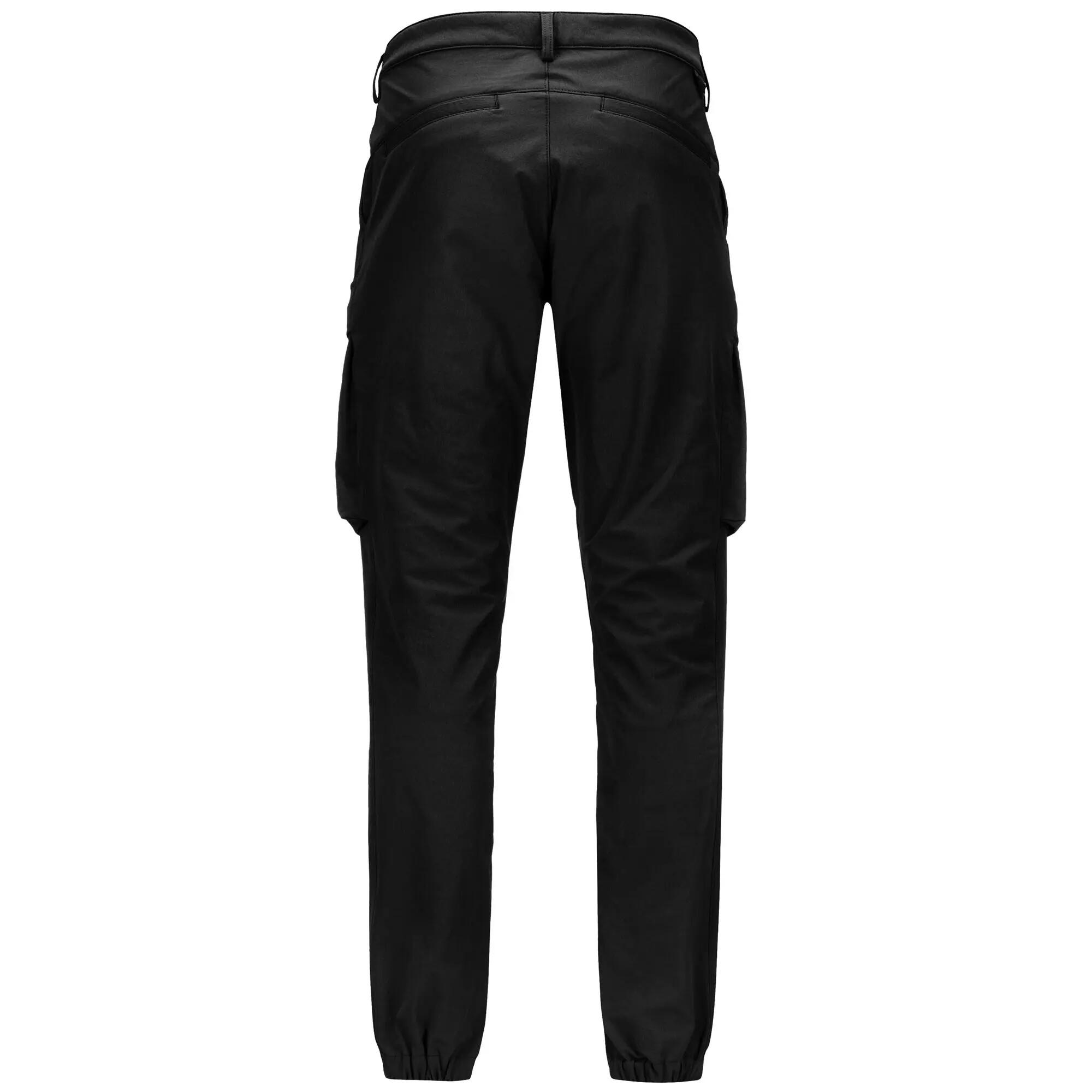 Pantaloni tuta da uomo in nylon nero da outdoor 3/5