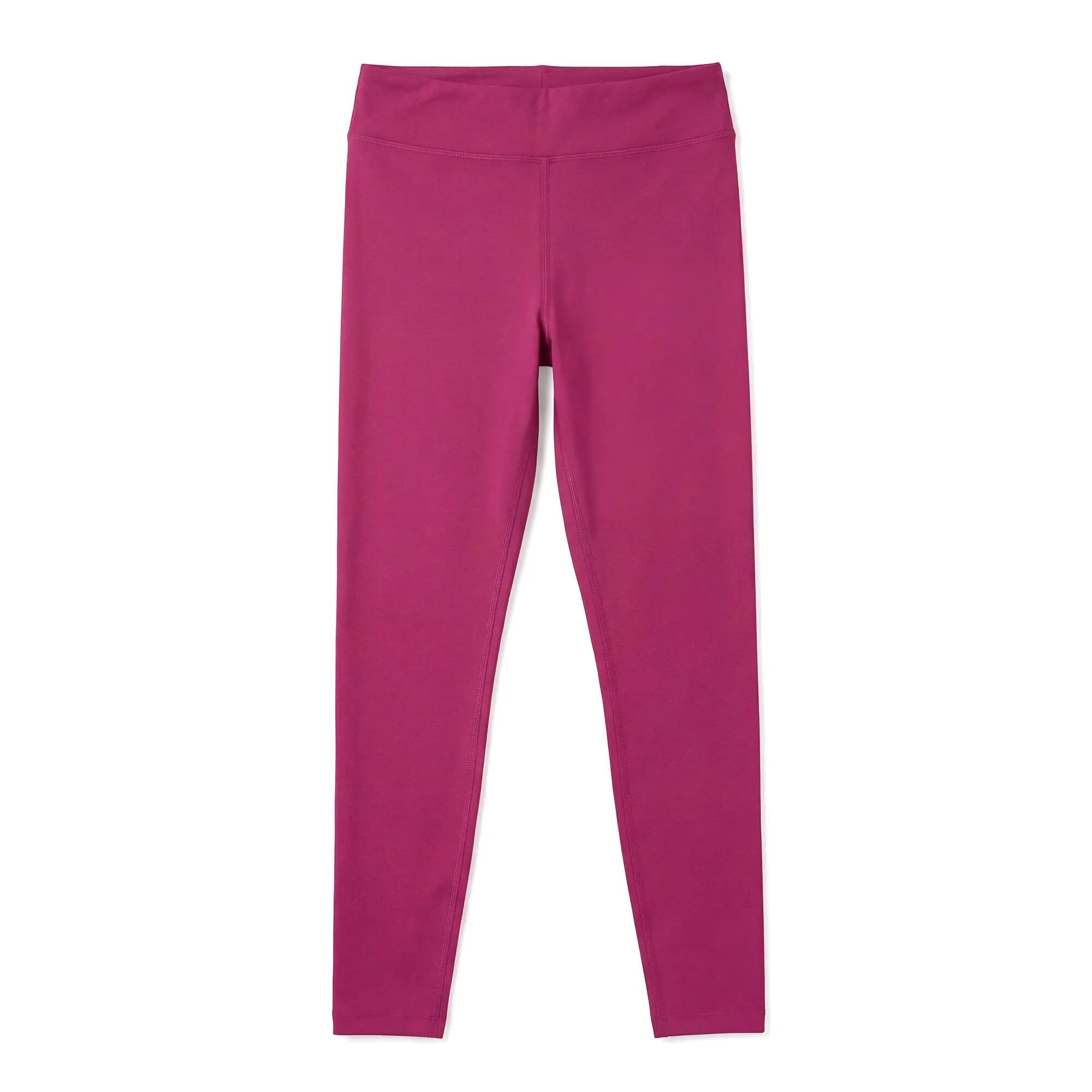 Pantaloni tuta da donna in poliestere viola da training 2/2