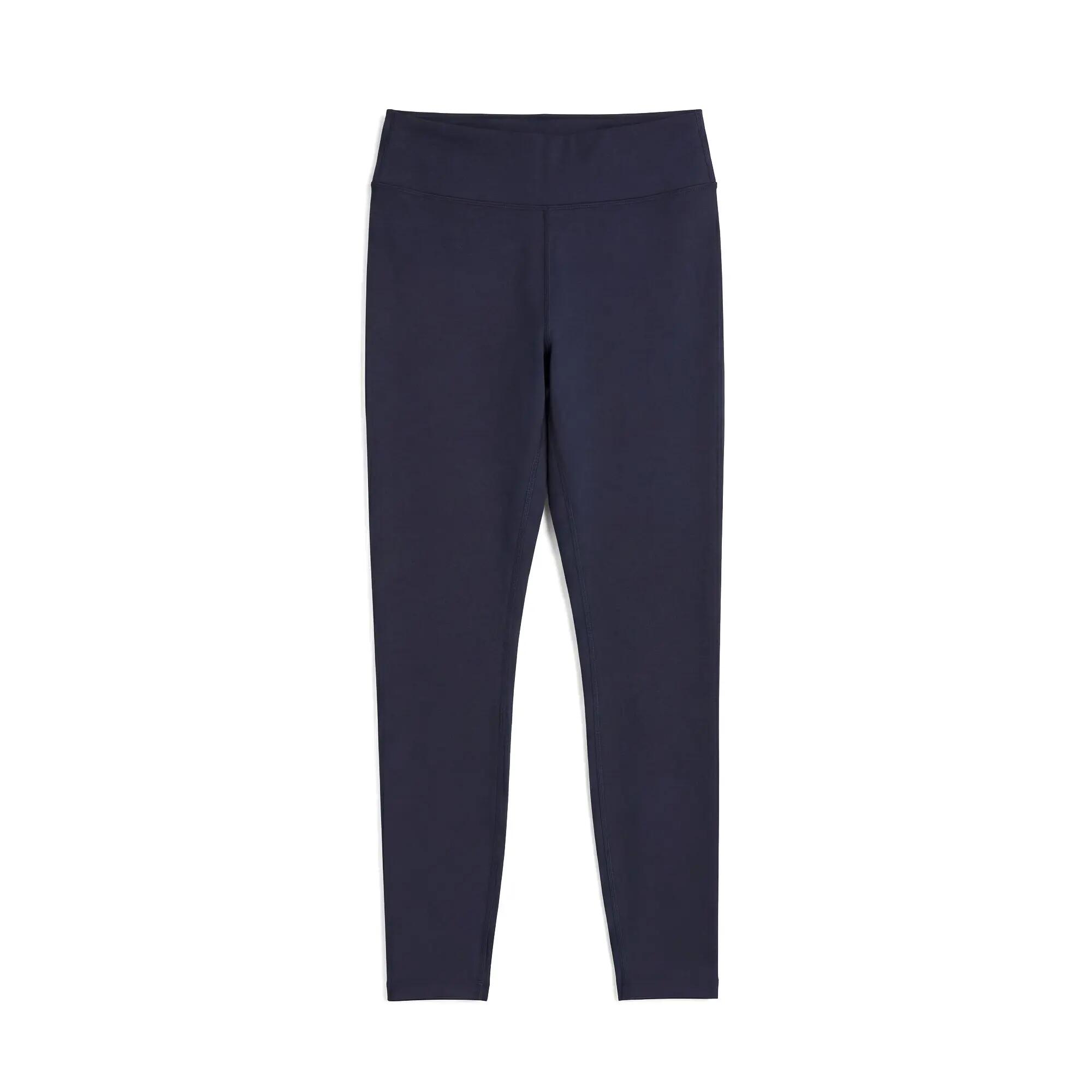 Pantaloni tuta da donna in poliestere blu da training 2/2