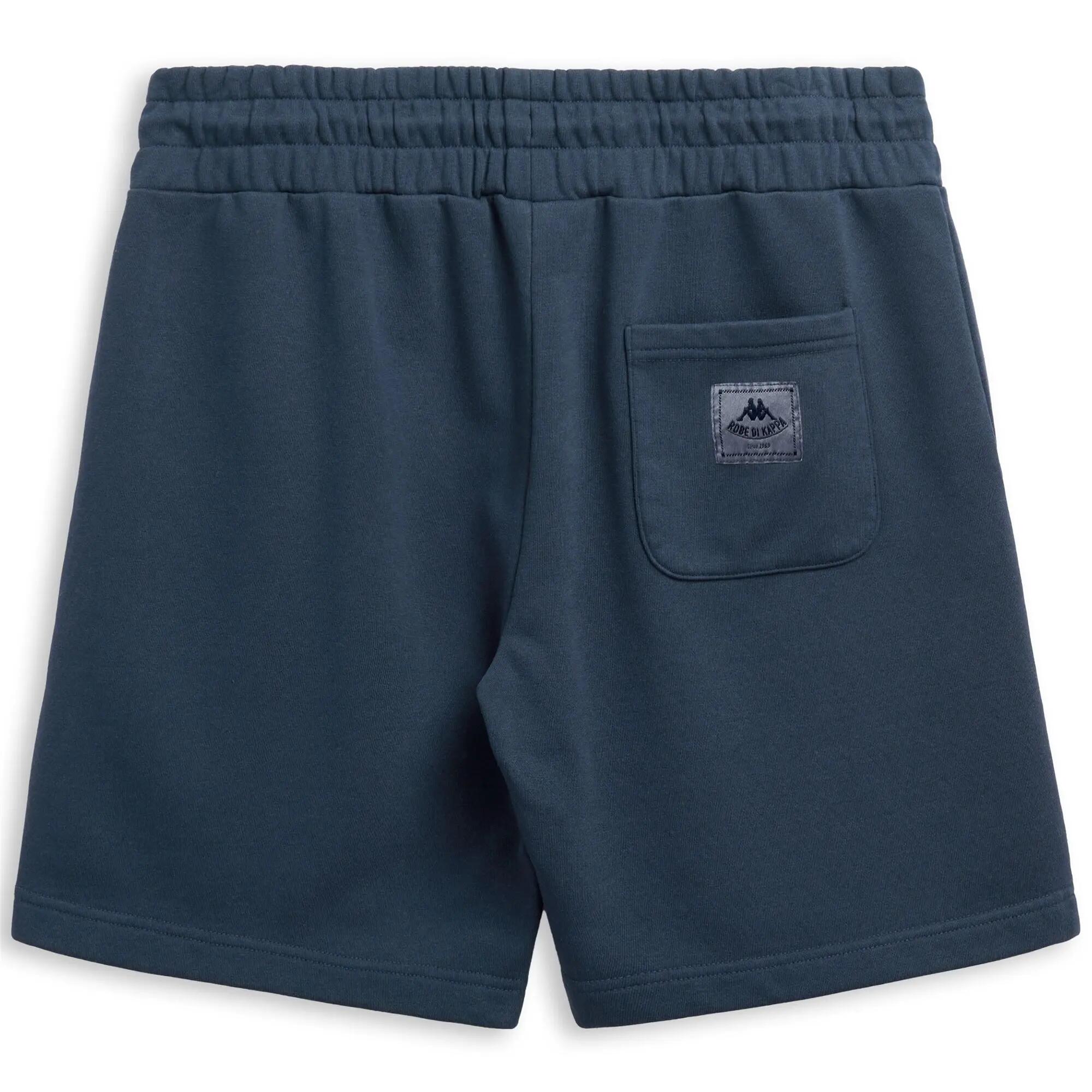 Pantaloncini sportivi da uomo in cotone blu da casual 2/6