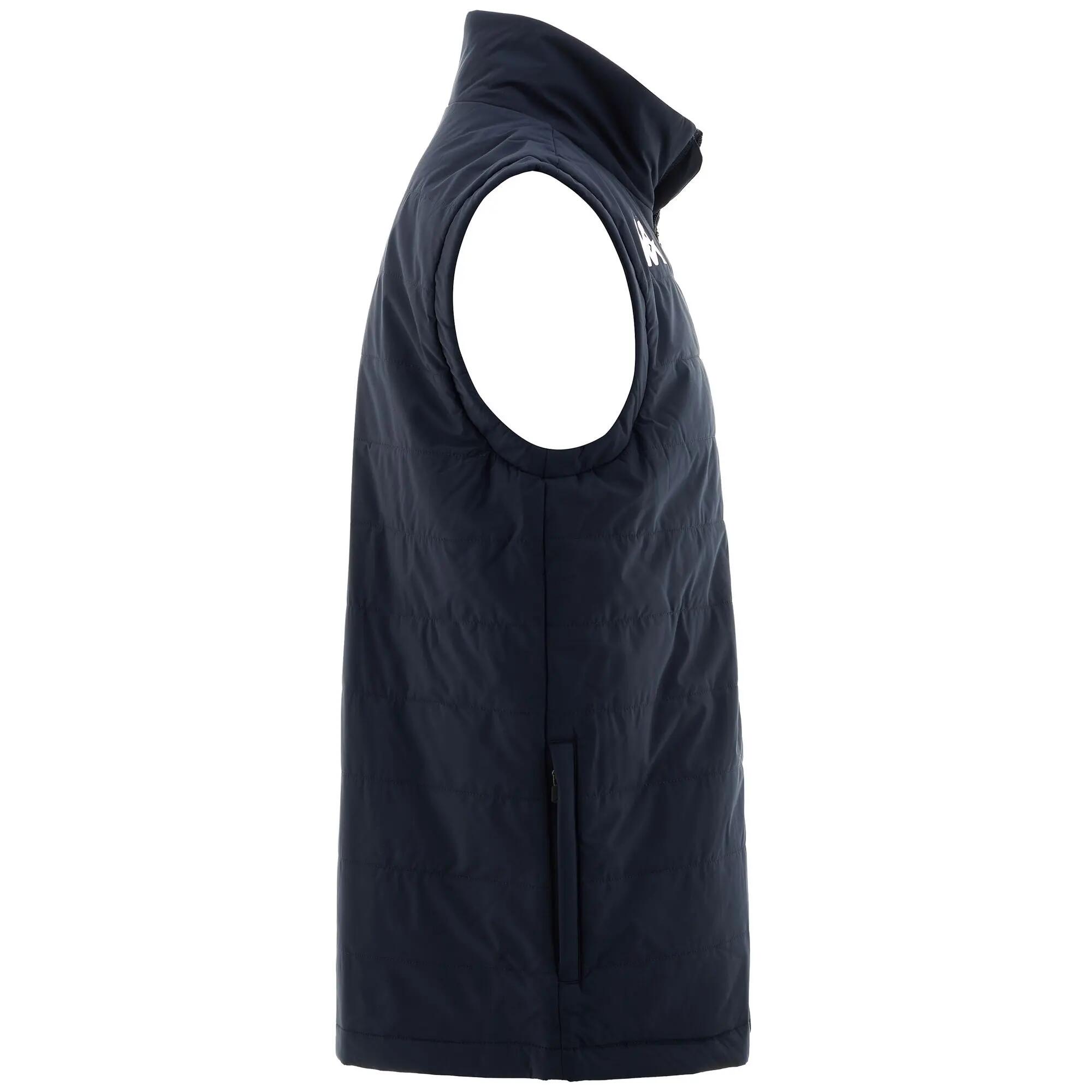 Giubbotto da uomo donna in poliestere blu da golf 2/5
