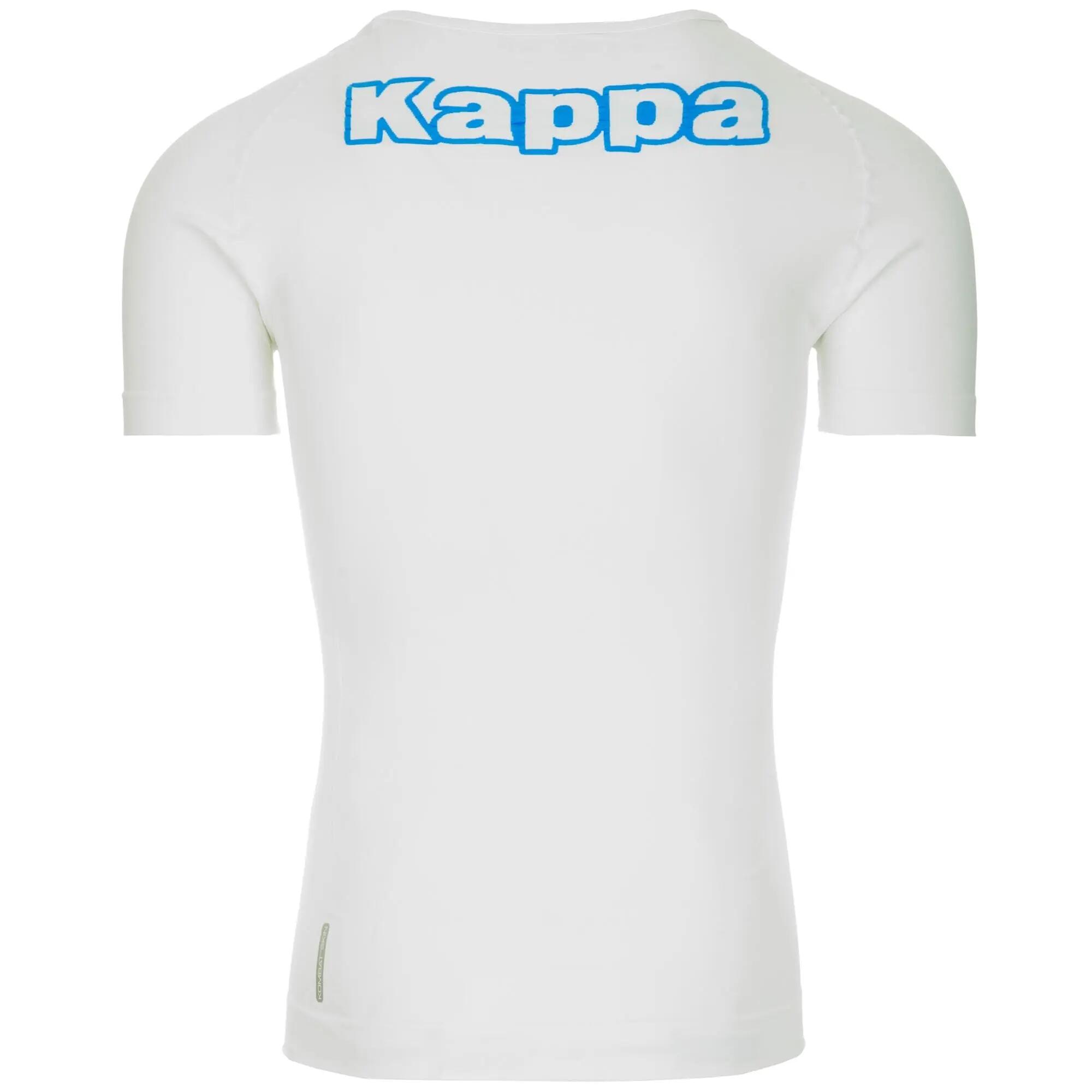 T-shirt da uomo in poliammide bianco da calcio 2/4