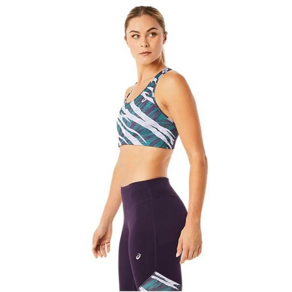 Reggiseno Sportivo Camo Donna Asics Blu Bianco 3/3