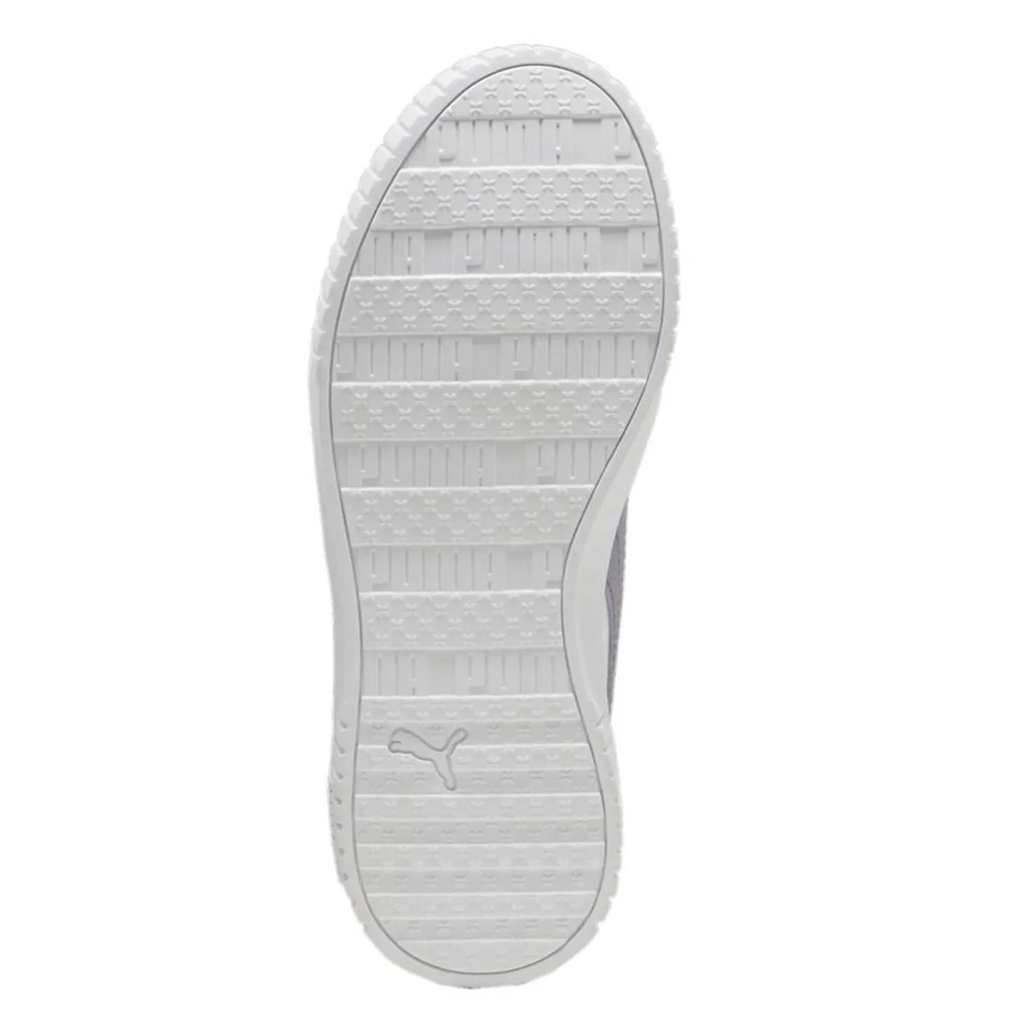 Scarpe Sportive Pelle Bambini Puma Carina 2.0 Bianco 7/7
