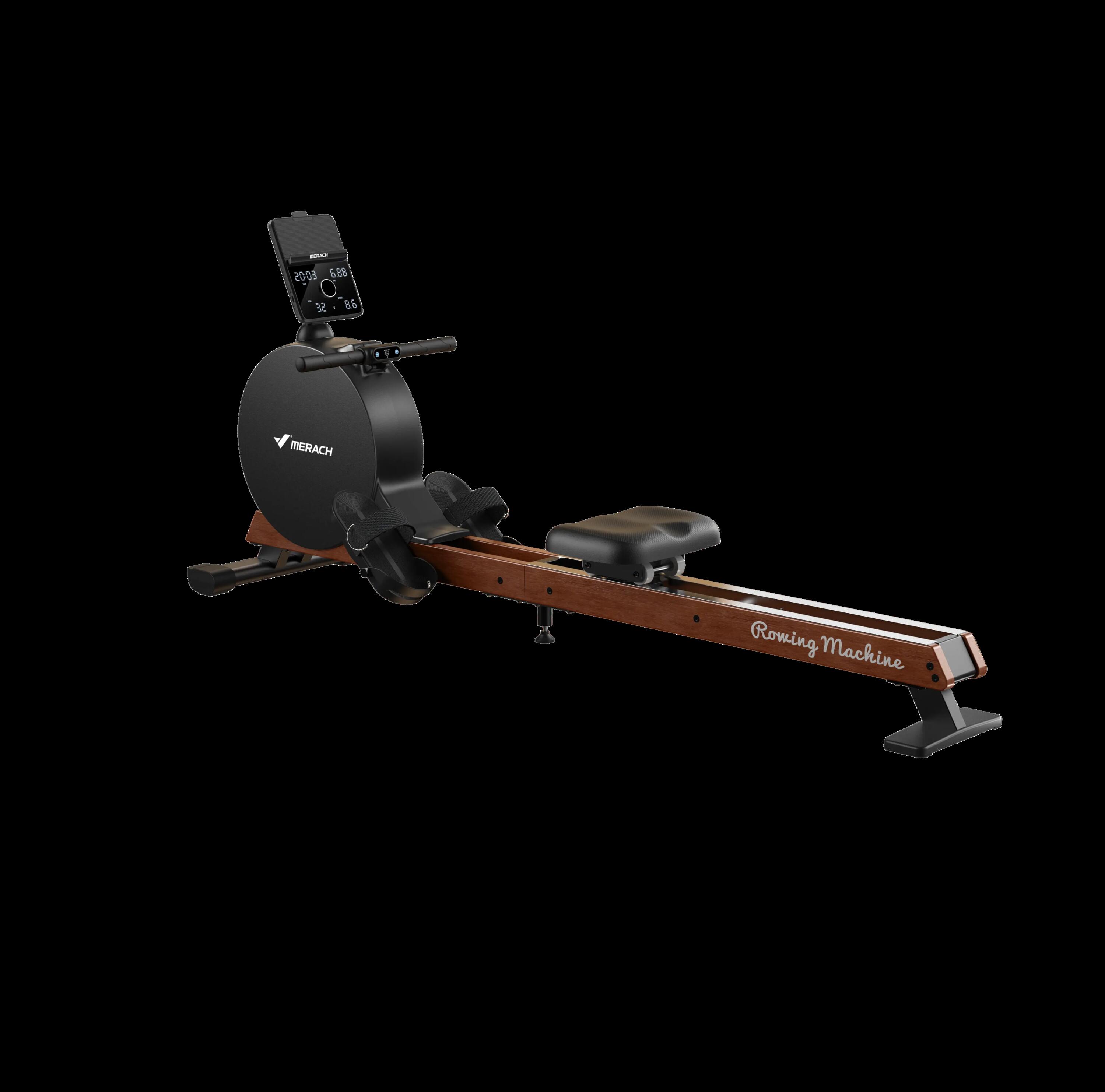 Rameur Magnétique Auto-Alimenté - 16 Niveaux - BLUETOOTH - Résistance 60 KG 2/10