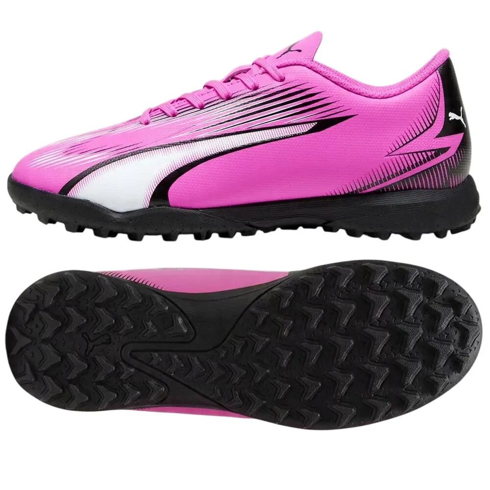 Calçado Ultra Play TT para crianças e jovens (Rosa / Preto / Branco) 6/6