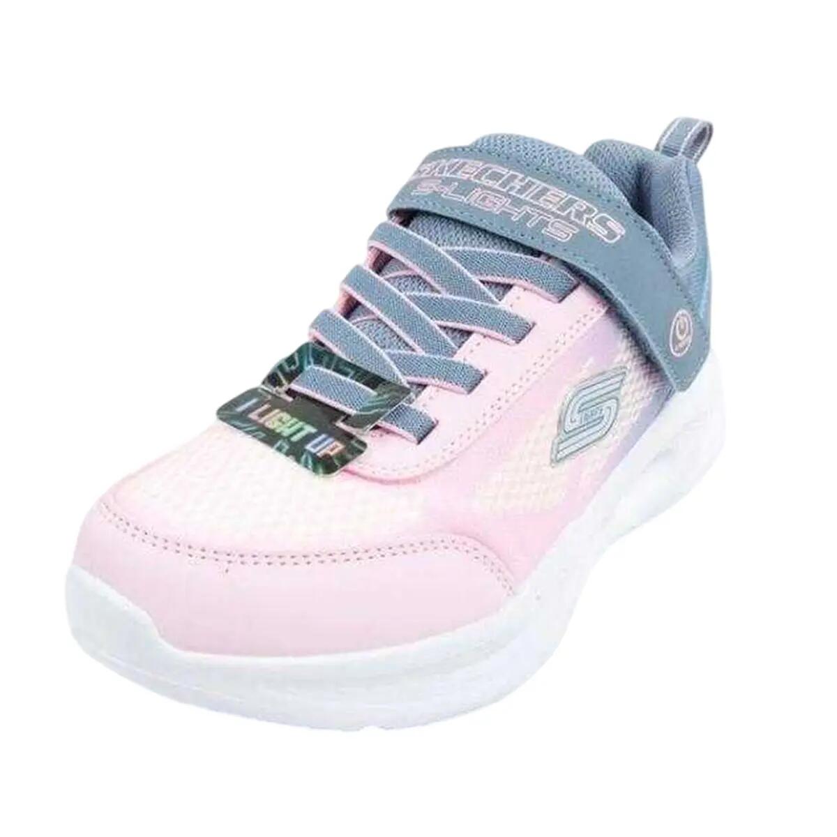 Zapatillas Deportivas Sola Diseño Con Luz para Niños/Niñas Rosa 6/6