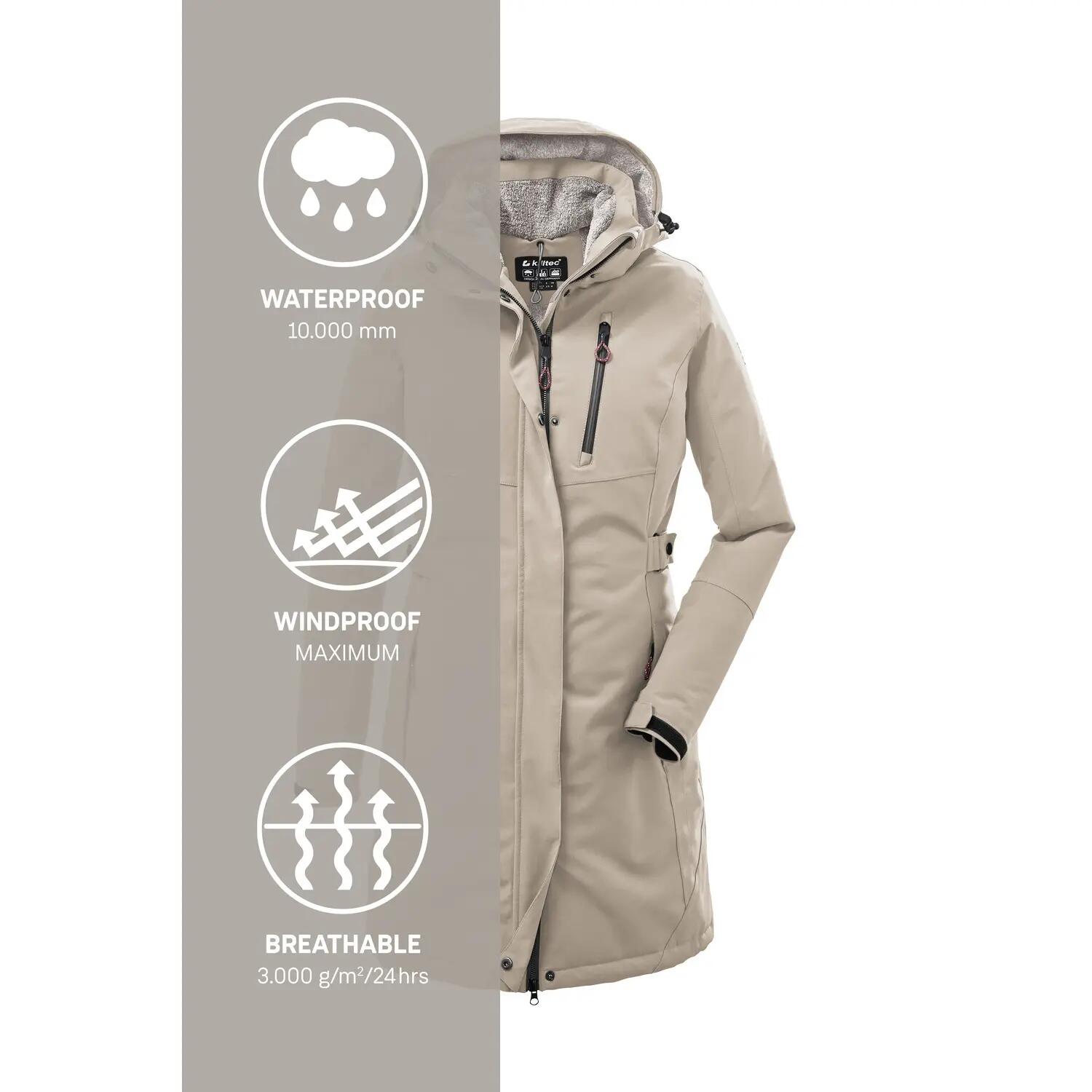 Impermeabile con cappuccio da donna Killtec Kow 165 6/6