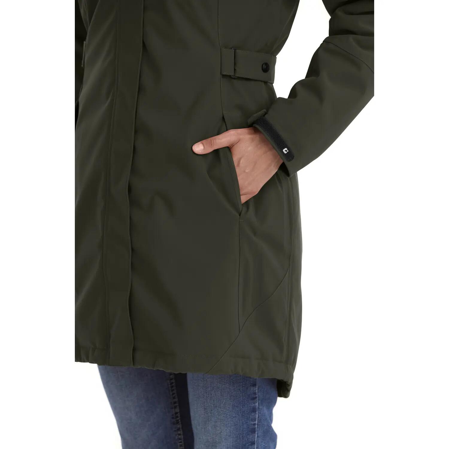 Killtec KOW 165 Parka - Womens - Dark Olive 7/11