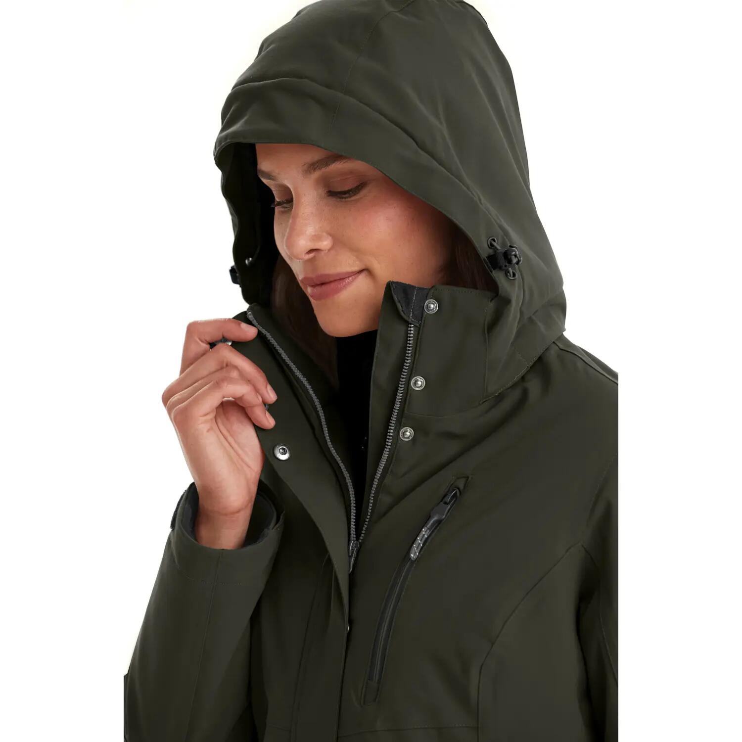 Killtec KOW 165 Parka - Womens - Dark Olive 6/11