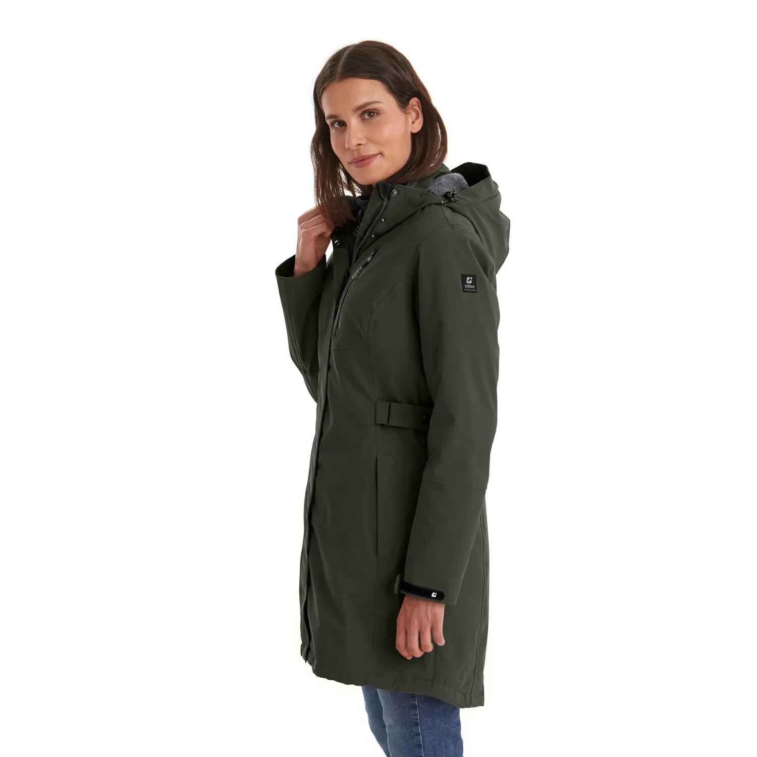 Killtec KOW 165 Parka - Womens - Dark Olive 5/11
