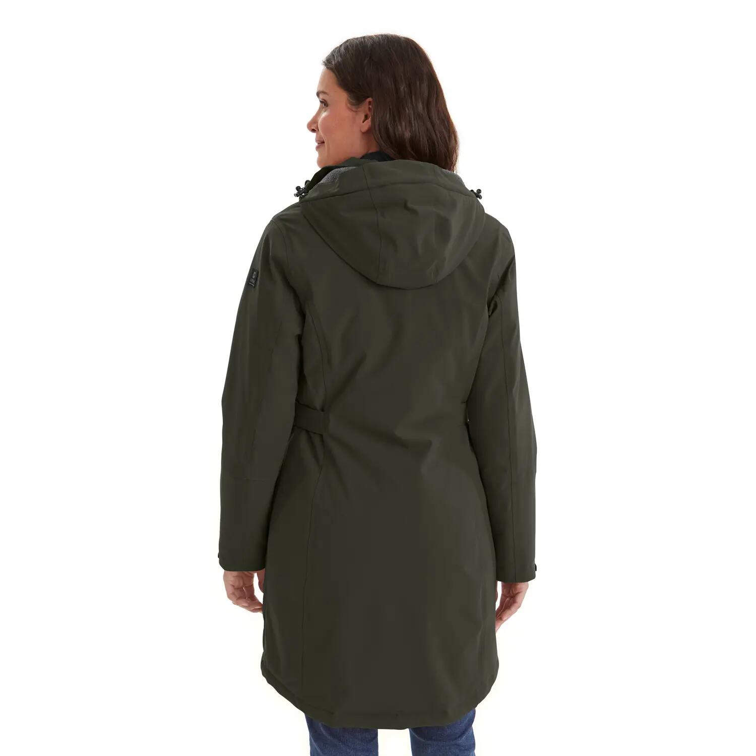 Killtec KOW 165 Parka - Womens - Dark Olive 4/11