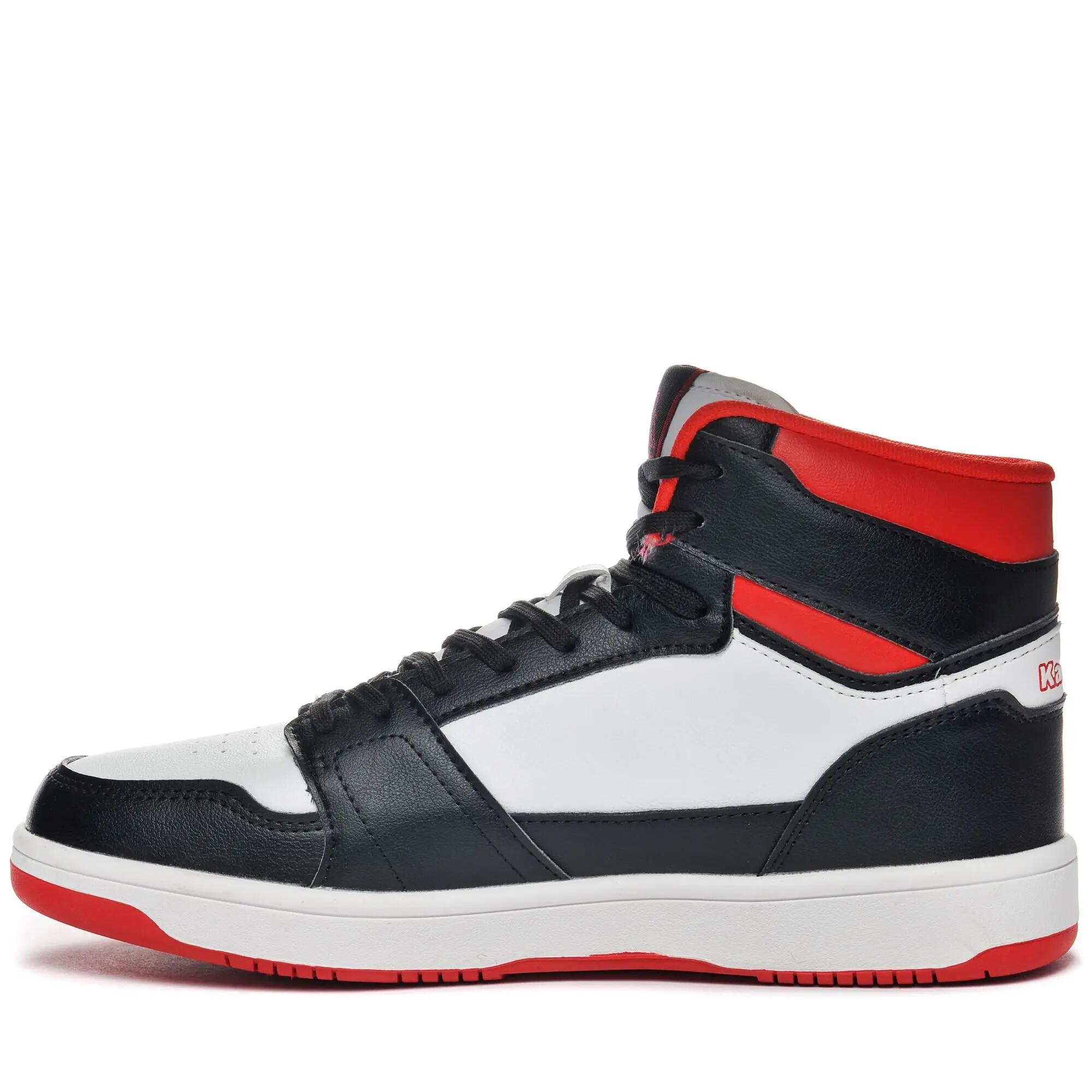Sneakers alta da uomo donna in poliuretano bianco da fitness 3/7
