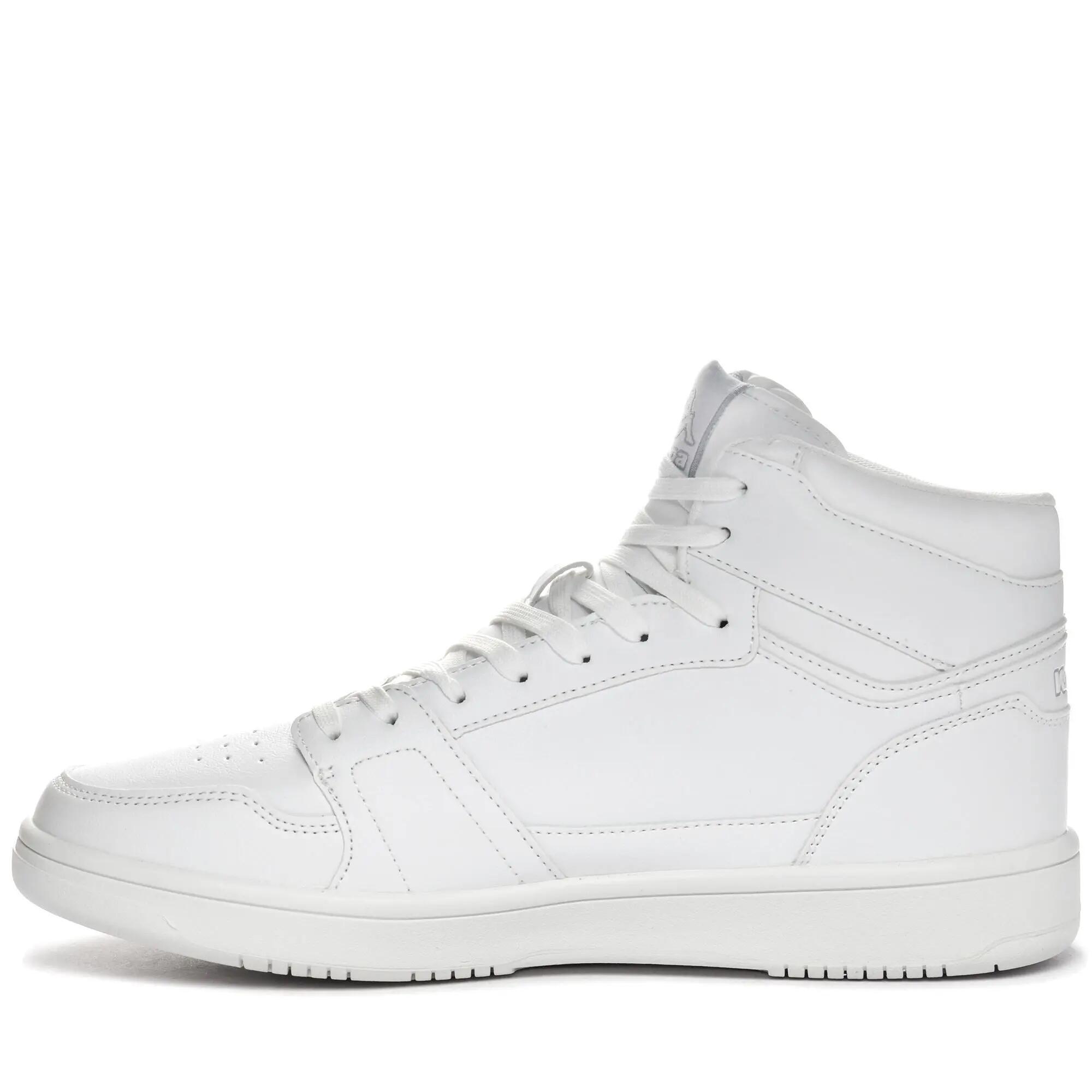 Sneakers montantes pour homme / femme blanc pour fitness 4/7