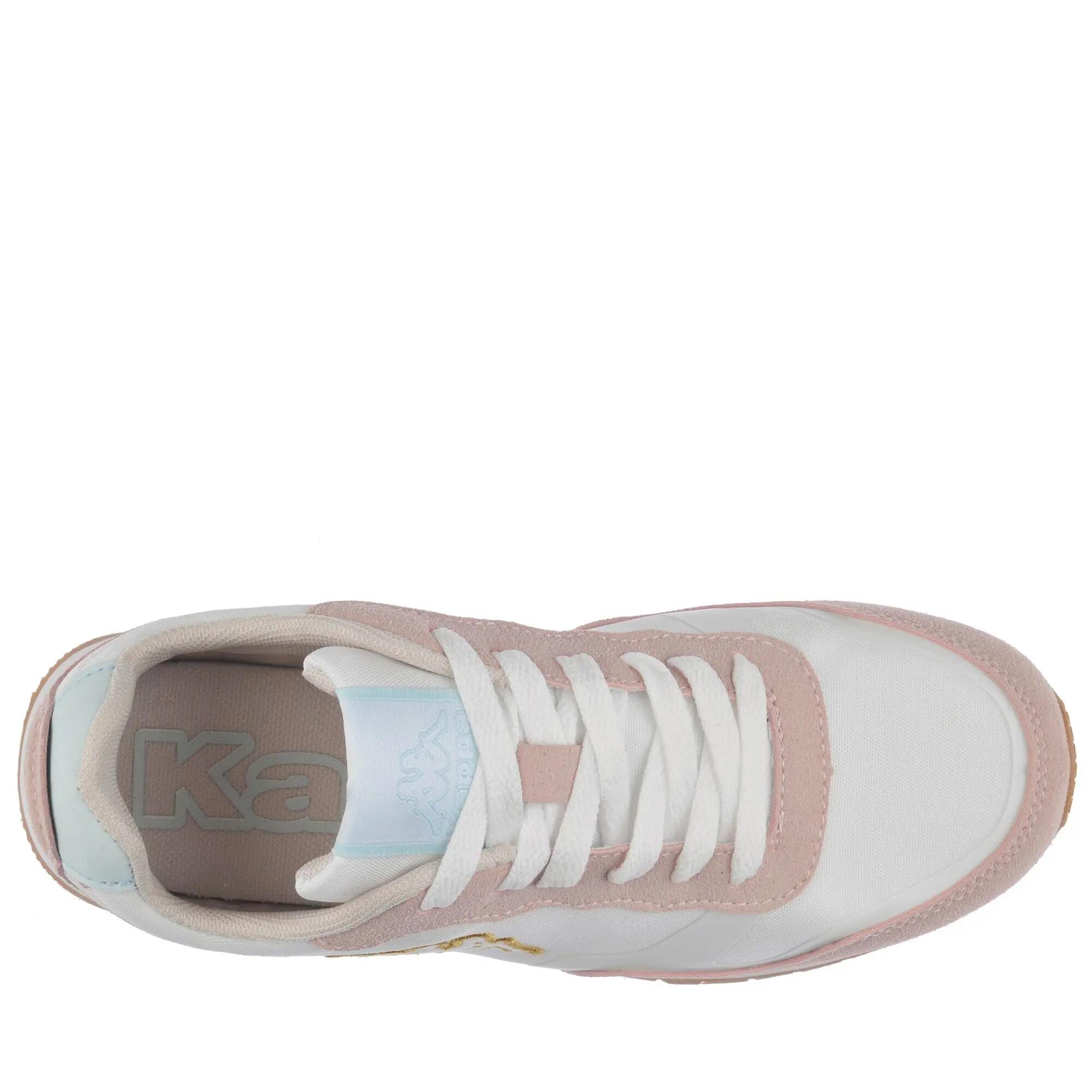 Sneakers bassa da uomo donna in gomma bianco da fitness 4/7