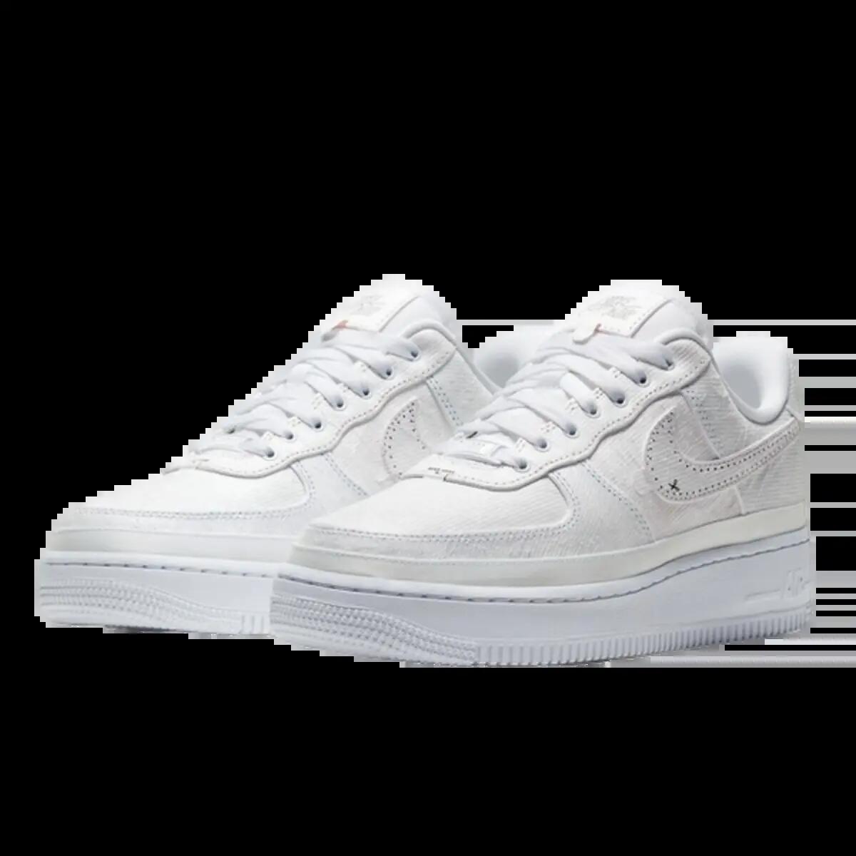 Schuhe  Air Force 1 LX Tear Away White 3/4