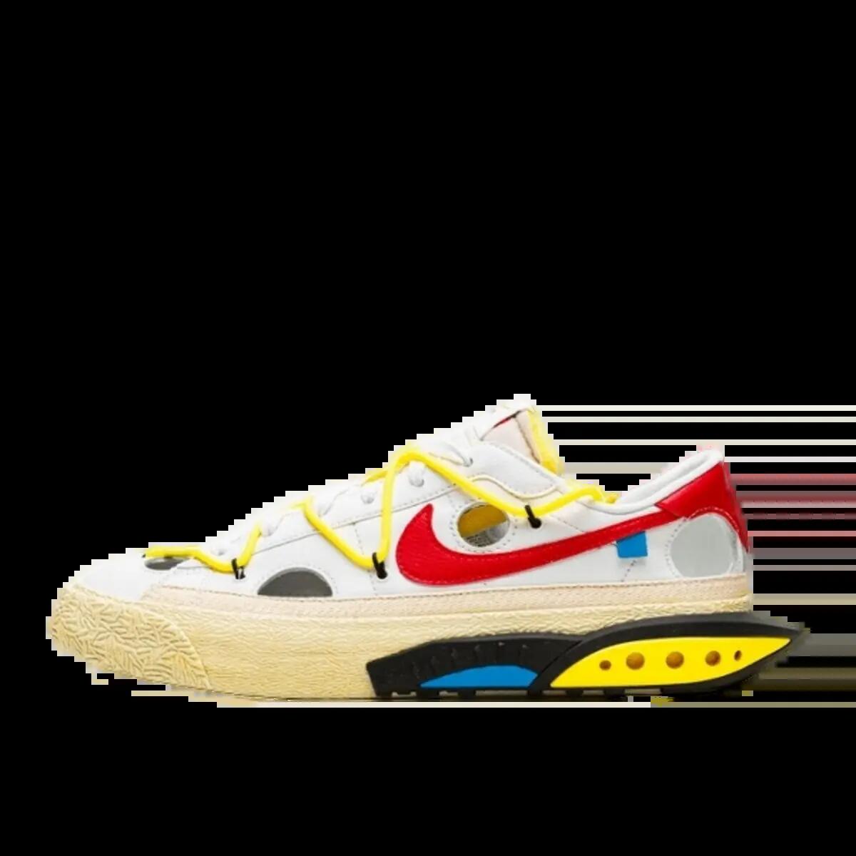 Chaussures  Blazer Low Off-White University Red 1/4