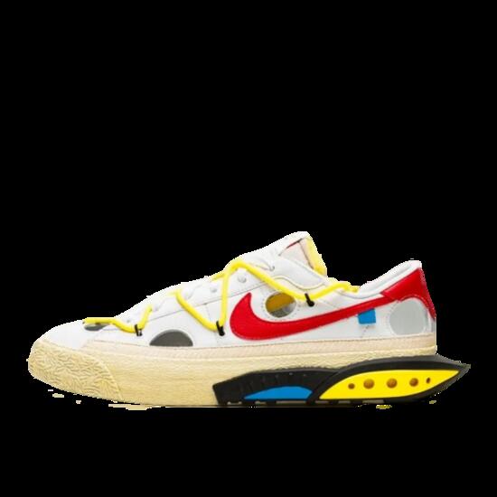 Chaussures Blazer Low Off-White University Red