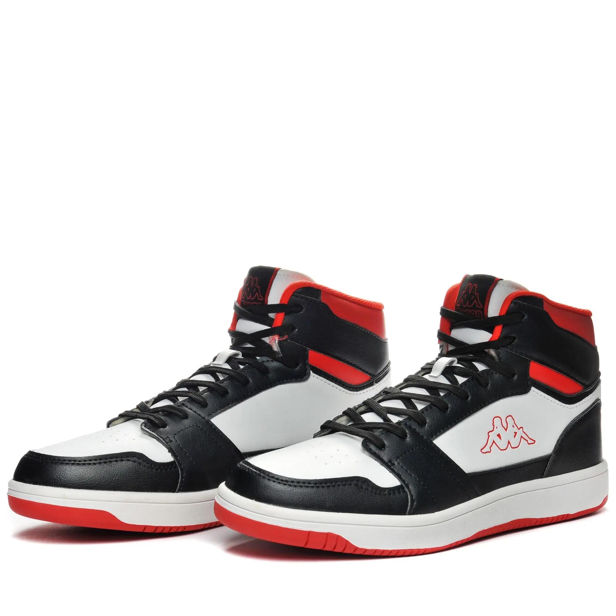 Sneakers alta da uomo donna in poliuretano bianco da fitness 5/7