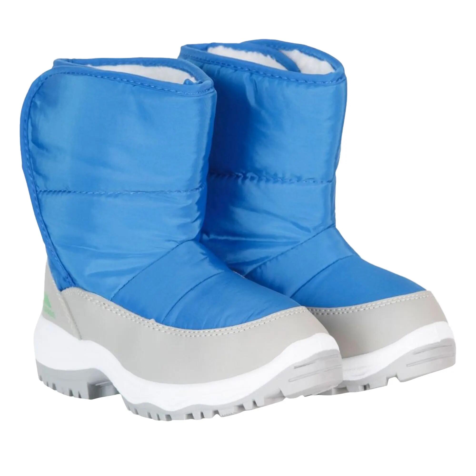 Kinder Schneestiefel Herren Leuchtend Blau 6/7
