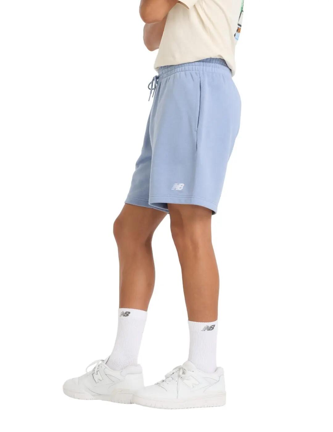 Bermuda e pantaloncini da uomo New balance Essentials Blu. 2/4